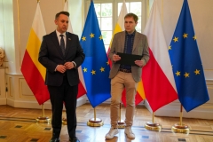 Spotkanie z z-cą prezydenta Miasta Białegostoku Przemysławem Tuchlińskim. Fot. UM Białystok