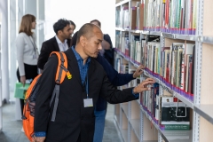 Uczestnicy International Training Week w Bibliotece PB. Fot. Piotr Awramiuk/PB