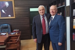 Prof. Lech Dzienis and Prof. David Gurgenidze, photo from the archives of Lech Dzienis