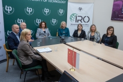 Poland-China videoconference on 30 November 2022; photo by Piotr Awramiuk/BUT