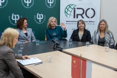 Poland-China videoconference on 30 November 2022; photo by Piotr Awramiuk/BUT