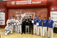 Studenci Politechniki Białostockiej na  Akademickich Mistrzostwach Polski w Karate WKF