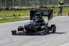 Cerber Motorsport at BUT, CMS-08 racing car, test drive on the Bialystok race track, photo by Piotr Awramiuk