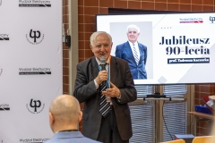 90-lecie prof. Tadeusza Kaczorka na Wydziale Elektrycznym PB fot. Piotr Awramiuk Politechnika Białostocka
