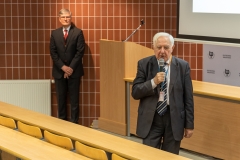 90-lecie prof. Tadeusza Kaczorka na Wydziale Elektrycznym PB fot. Piotr Awramiuk Politechnika Białostocka