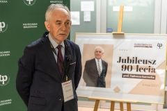 90-lecie prof. Tadeusza Kaczorka na Wydziale Elektrycznym PB fot. Piotr Awramiuk Politechnika Białostocka