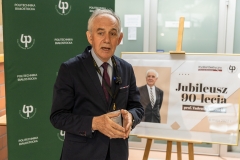 90-lecie prof. Tadeusza Kaczorka na Wydziale Elektrycznym PB fot. Piotr Awramiuk Politechnika Białostocka