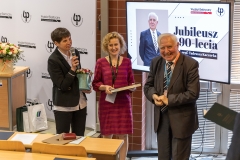 90-lecie prof. Tadeusza Kaczorka na Wydziale Elektrycznym PB fot. Piotr Awramiuk Politechnika Białostocka