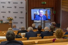 90-lecie prof. Tadeusza Kaczorka na Wydziale Elektrycznym PB fot. Piotr Awramiuk Politechnika Białostocka
