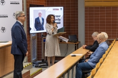 90-lecie prof. Tadeusza Kaczorka na Wydziale Elektrycznym PB fot. Piotr Awramiuk Politechnika Białostocka