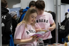 Stoisko Politechniki Białostockiej na Międzynarodowym Salonie Edukacyjnym Perspektywy 2023, fot. Dariusz Piekut/PB