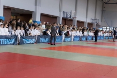 Widok na maty podczas XIV Turnieju Judo w Politechnice Białostockiej. fot.Dariusz Piekut/PB