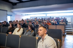 Wykład. Obchody Dnia Liczby Pi na Wydziale Informatyki Politechniki Białostockiej. fot. Iryna Mikhno