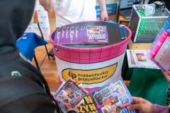 Stoisko PB podczas XV Siedleckich Targów Edukacyjnych. 23 marca 2023. Fot. Iryna Mikhno