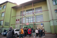 Budynek Zespole Szkół Ponadgimnazjalnych nr 3 w Siedlcach. Fot. Iryna Mikhno