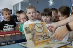 Akcja "Cała Polska czyta dzieciom" w Bibliotece PB. Wizyta przedszkolaków. Fot. Dariusz Piekut/PB (13)