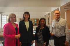 Representatives of Bialystok University of Technology during a visit to the Colorado School of Mines. Photo: submitted materials