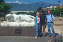 Dorota Krawczyk during a visit at the University of Colorado. Photo: submitted materials