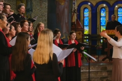 Chór "Polifonia" podczas 42. Międzynarodowego Festiwalu Hajnowskie Dni Muzyki Cerkiewnej. żródło: youtube (2)
