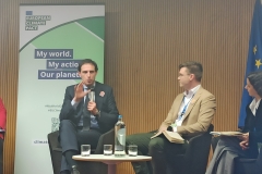 Wopke Hoekstra at the European Climate Pact community meeting. Photo: DAK private archive