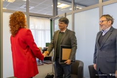 20.03.2024 Wizyta rektora MSU w Politechnice Białostockiej. Fot. Iryna Mikhno/PB (6)