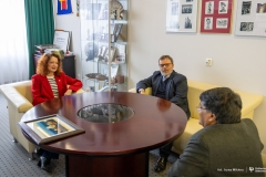 20.03.2024 Wizyta rektora MSU w Politechnice Białostockiej. Fot. Iryna Mikhno/PB (5)