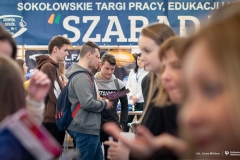 Politechnika Białostocka na 13. Targach „Szarada” w Sokołowie Podlaskim. 14.03.2024. Fot. Iryna Mikhno/PB