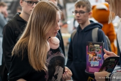 Politechnika Białostocka na 13. Targach „Szarada” w Sokołowie Podlaskim. 14.03.2024. Fot. Iryna Mikhno/PB