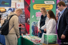 Politechnika Białostocka na 13. Targach „Szarada” w Sokołowie Podlaskim. 14.03.2024. Fot. Iryna Mikhno/PB