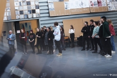 Wernisaż prac Ewy Niewiarowskiej w Galerii Studenckiej WA PB. 20.03.2024 r. fot. Paweł Jankowski/PB (12)