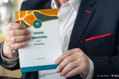 Spotkanie Rektor PB Marty Kosior-Kazberuk i Prof. Jana Dąbrowskiego. 28.03.2024 r. fot. Iryna Mikhno/ PB (2)