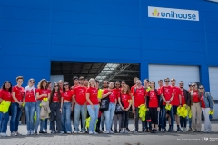 International summer school - UNIHOUSE visit photo by Dariusz Piekut/PB