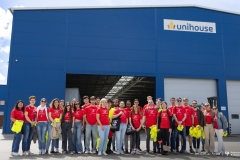 International summer school - UNIHOUSE visit photo by Dariusz Piekut/PB