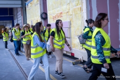 International summer school - UNIHOUSE visit photo by Dariusz Piekut/PB