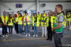 International summer school - UNIHOUSE visit photo by Dariusz Piekut/PB