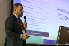 Dr hab. inż. Jarosław Protasiewicz podczas Konferencji Kierowników Administracji Centralnej Uczelni Technicznych w PB. 15.05.2024 fot. Dariusz Piekut (6)