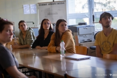 2024.09.24-Visit of prof.Gorder and students from Colorado Springs, USA; photo by Dariusz Piekut