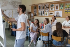 2024.09.24-Visit of prof.Gorder and students from Colorado Springs, USA; photo by Dariusz Piekut