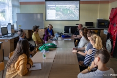 2024.09.24-Visit of prof.Gorder and students from Colorado Springs, USA; photo by Dariusz Piekut