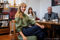 Spotkanie władz Wydziału Architektury PB i autorek książki z Bronisławem Talkowskim,  fot. Maciej Giedrojć Juraha (3)