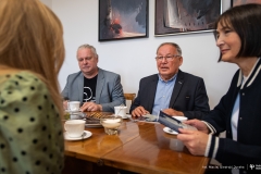 Spotkanie władz Wydziału Architektury PB i autorek książki z Bronisławem Talkowskim,  fot. Maciej Giedrojć Juraha (5)