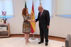 Assoc. Prof. Marta Kosior-Kazberuk, DSc, PhD, Eng, Rector of Bialystok University of Technology visiting Escuela Politecnica Superior de Belmez