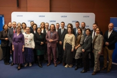 Uczestnicy inauguracji Sieci Akademickich Inkubatorów Przedsiebiorczości na UKSW w Warszawie