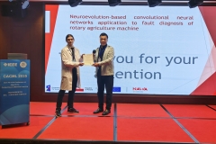 Representatives of the Faculty of Electrical Engineering of Bialystok University of Technology at the CACML 2025 conference in China. Photo: materials of the Faculty of Electrical Engineering of Bialystok University of Technology