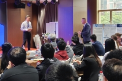 Representatives of the Faculty of Electrical Engineering of Bialystok University of Technology at the CACML 2025 conference in China. Photo: materials of the Faculty of Electrical Engineering of Bialystok University of Technology