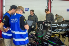 2025-08-05 Cerber Motorsport at the Formula Student Czech Republic Competition; photo by Cerber Motorsport