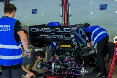 2025-08-05 Cerber Motorsport at the Formula Student Czech Republic Competition; photo by Cerber Motorsport