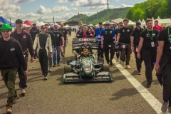 2025-08-06 Cerber Motorsport at the Formula Student Czech Republic Competition; photo by Cerber Motorsport