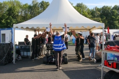 2025-08-07 Cerber Motorsport at the Formula Student Czech Republic Competition; photo by Cerber Motorsport