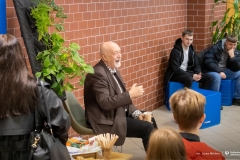 2025-10-29-WBiNŚ-kawka-z-prof. dr hab. inż. Michał Bołtryk-fot-Iryna-Mikhno-PB
